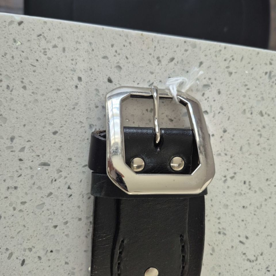 Image 2 - Leather Cowboy action belt