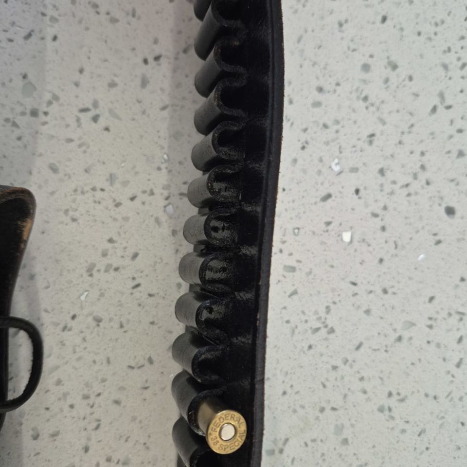 Image 3 - Leather Cowboy action belt