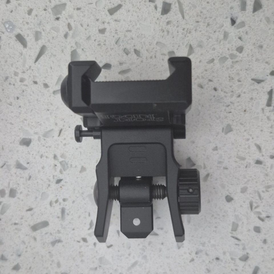 Image 4 - Ar rear flip up sight