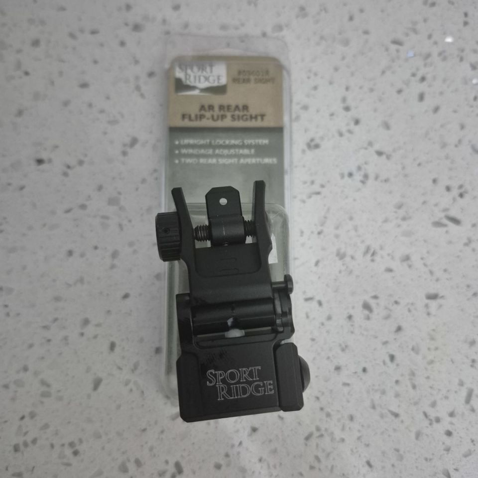 Image 1 - Ar rear flip up sight