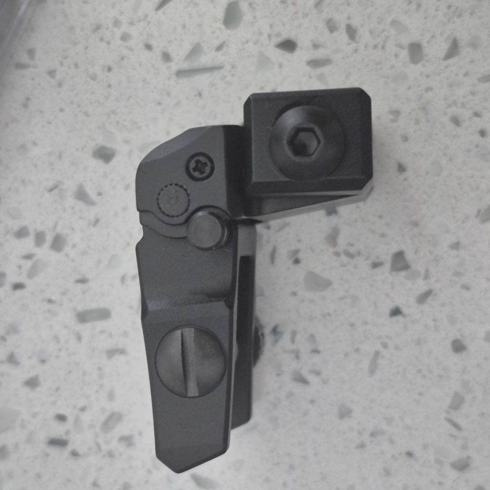 Image 2 - Ar rear flip up sight