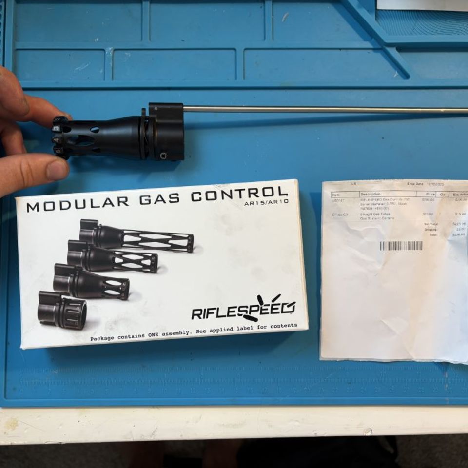 Image 2 - Riflespeed Adj. Gas Block/Tube