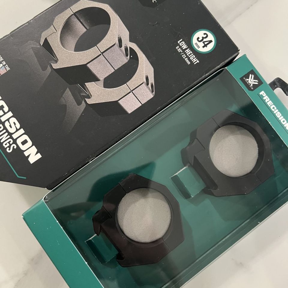 Image 2 - Vortex 34mm match rings NIB