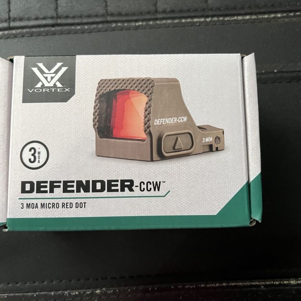 Image 1 - Vortex defender CCW NIB FDE 