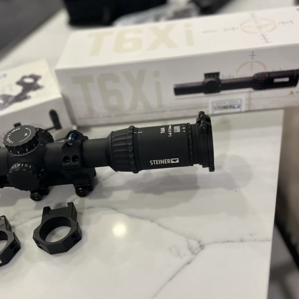 Image 1 - Steiner T6Xi NIB1-6x24 2 mounts also 