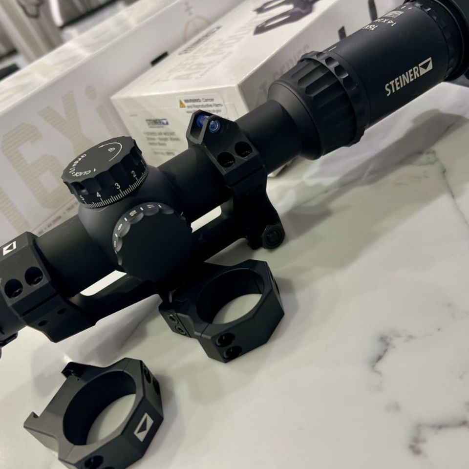 Image 4 - Steiner T6Xi NIB1-6x24 2 mounts also 