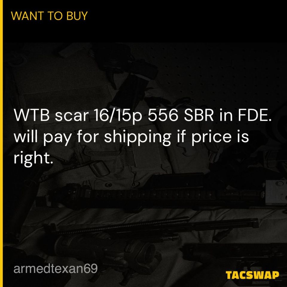 Image 1 - WTB Scar 16/15p SBR