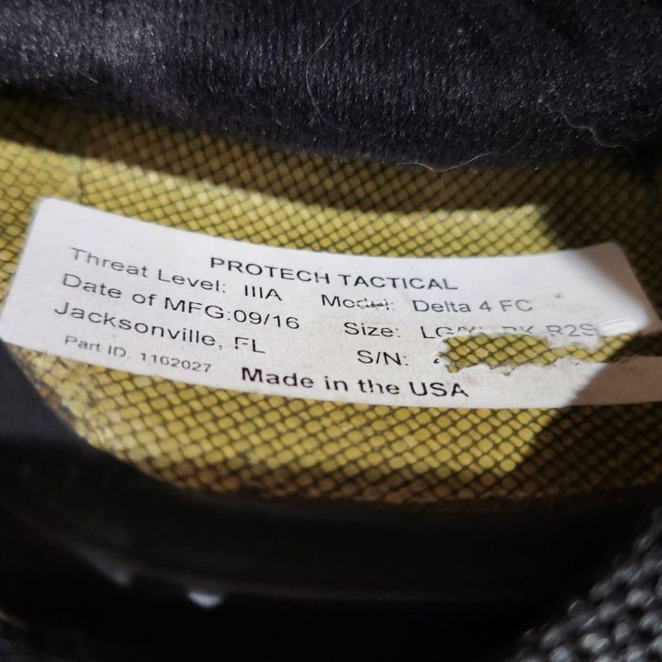 Image 3 - Protech Delta 4 FC Helmet