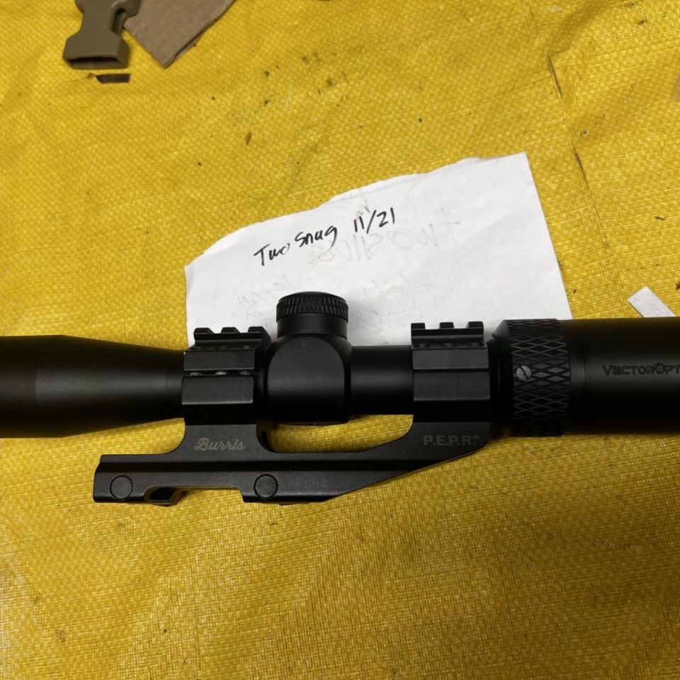 Image 2 - Vector 2-7 in Burris mount 