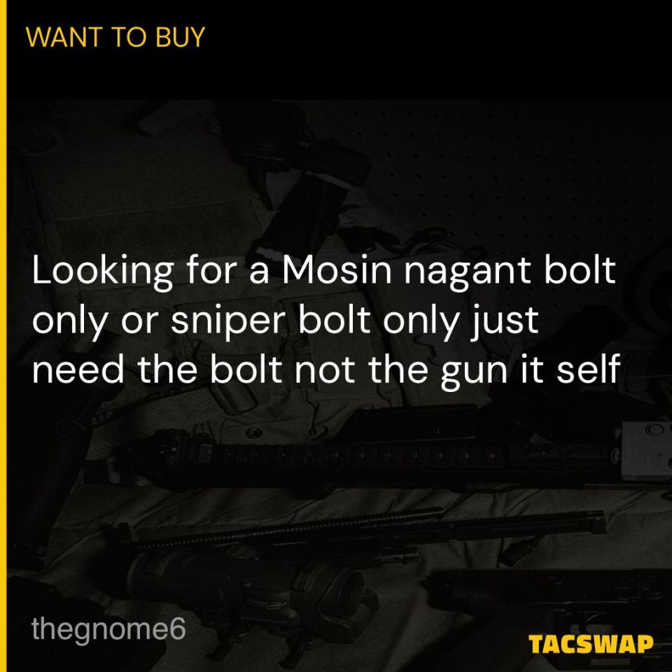 Image 1 - Mosin nagant bolt/sniper bolt