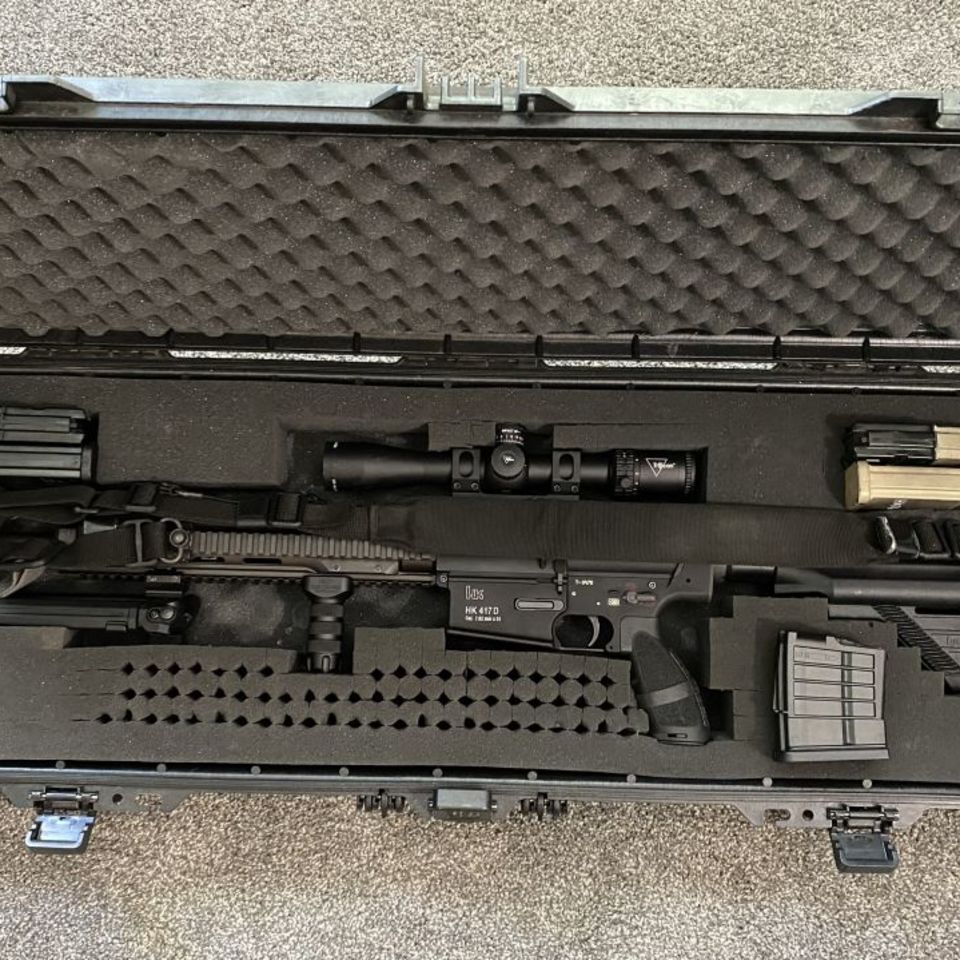 Image 3 - HK 417D marked BRN-7 Trijicon