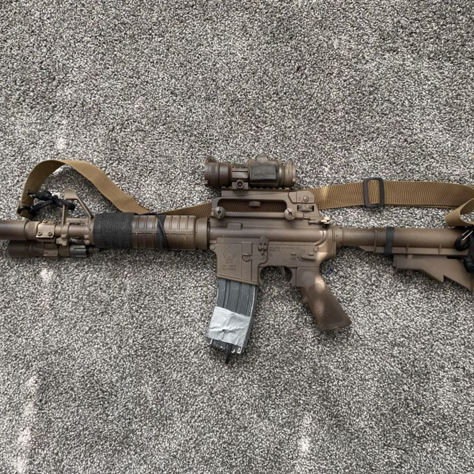 Image 2 - Gordy rifle at home