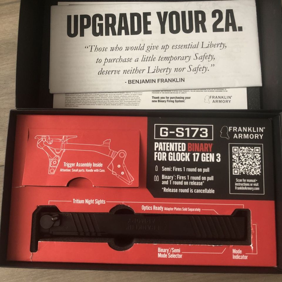 Image 2 - Franklin Armory G-173 Binary