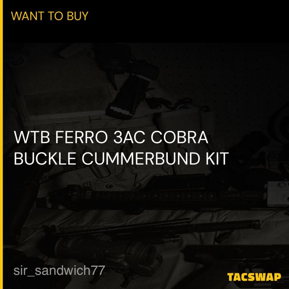 Image 1 - WTB FERRO 3AC COBRA BUCKLE KIT