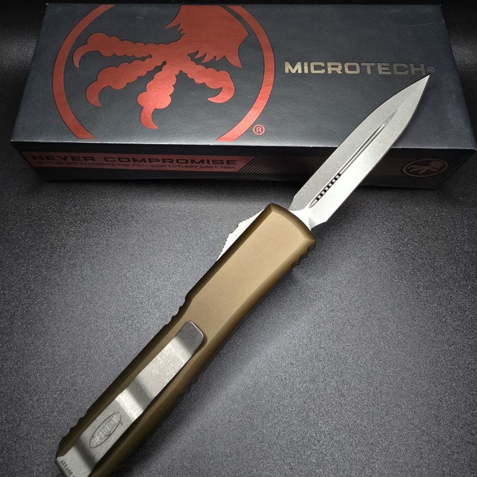Image 2 - Microtech Ultratech D/E OD Grn