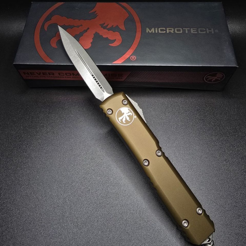 Image 1 - Microtech Ultratech D/E OD Grn