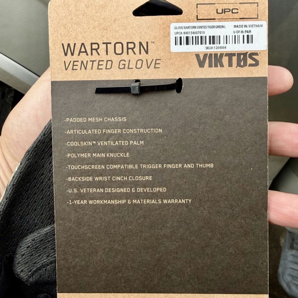 Image 3 - Viktos warton gloves large new