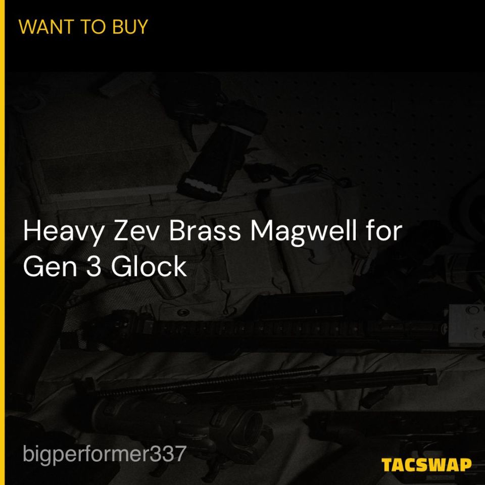 Image 1 - WTB Zev Brass Magwell - Glock