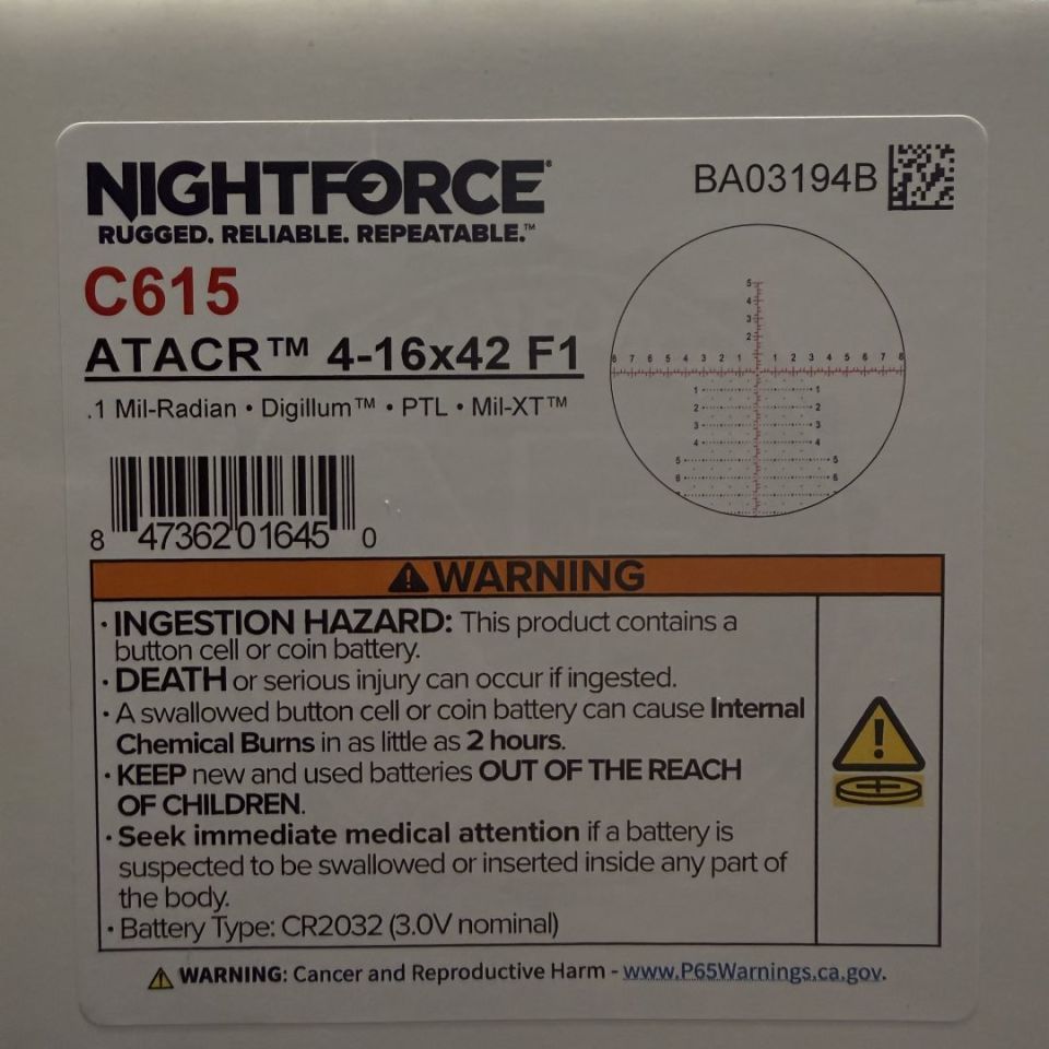 Image 2 - NF ATACR 4-16MilXT + Reptilia