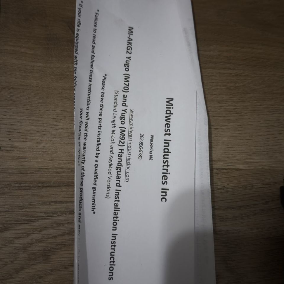 Image 3 - FS Midwest M70/M92 Handguard