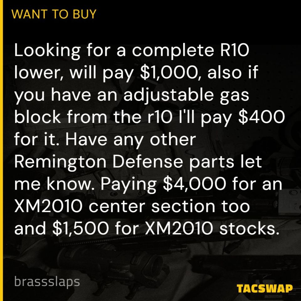 Image 1 - $1,000 R10 Lower Complete