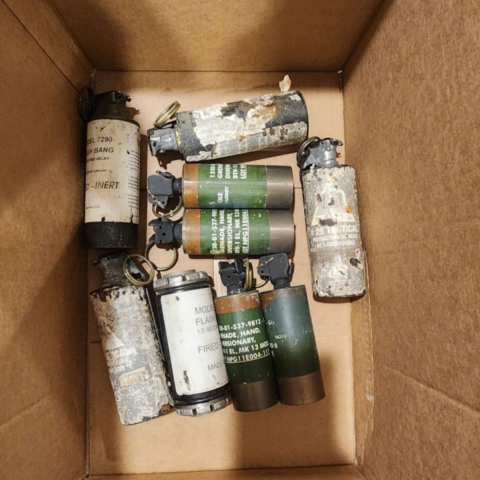 Image 2 - 9 salty spent flash bangs