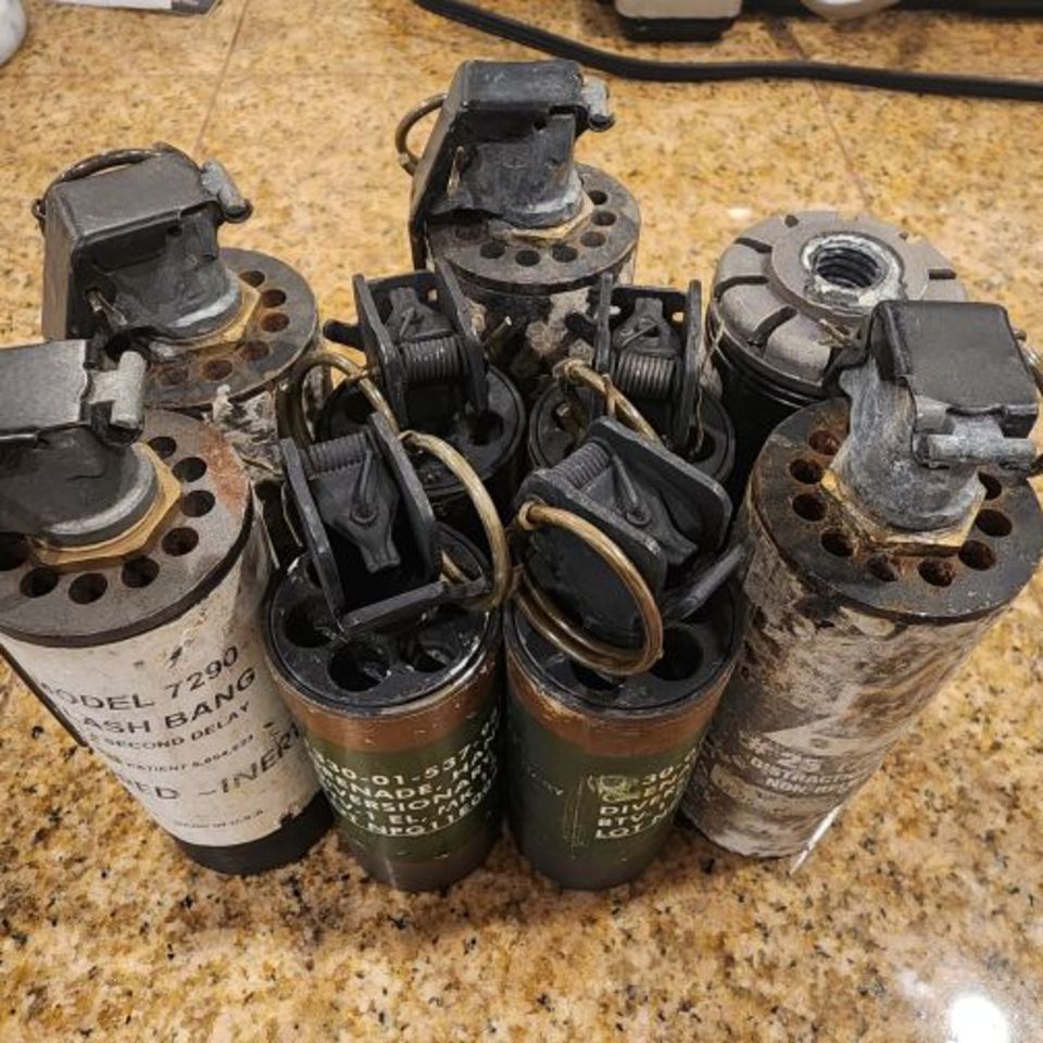 Image 1 - 9 salty spent flash bangs