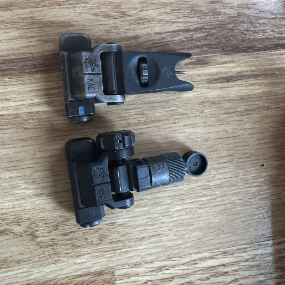 Image 2 - Scar 17 rear sight. Kac 