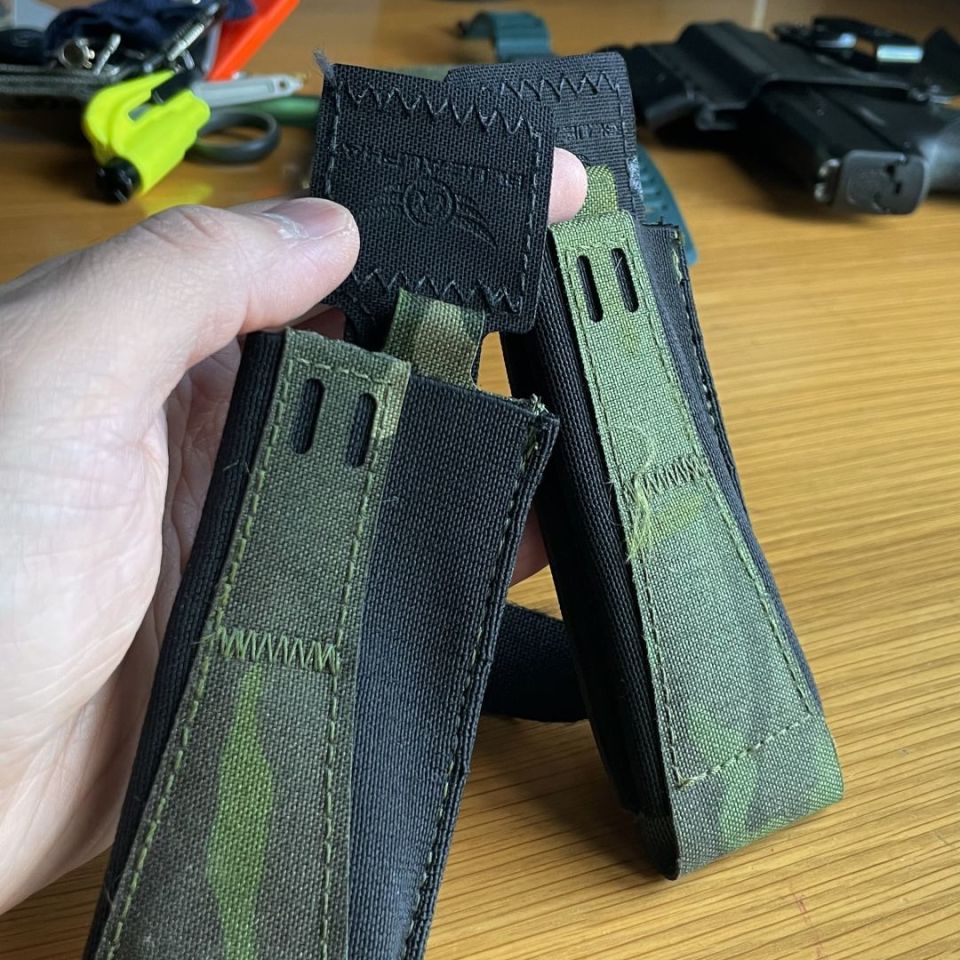 Image 1 - Blue Alpha pistol mag pouches