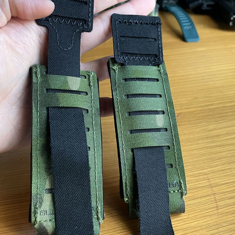 Image 2 - Blue Alpha pistol mag pouches