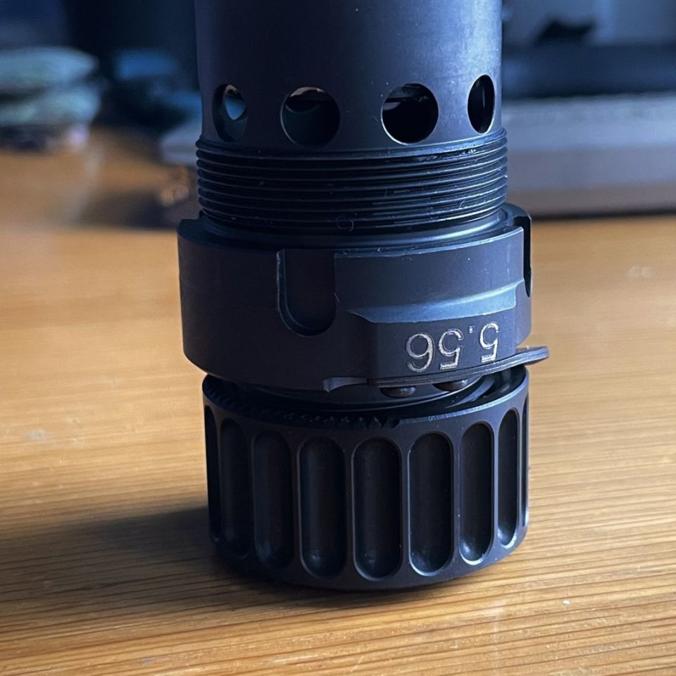 Image 1 - B&T SF 5.56 Ti hub adapter
