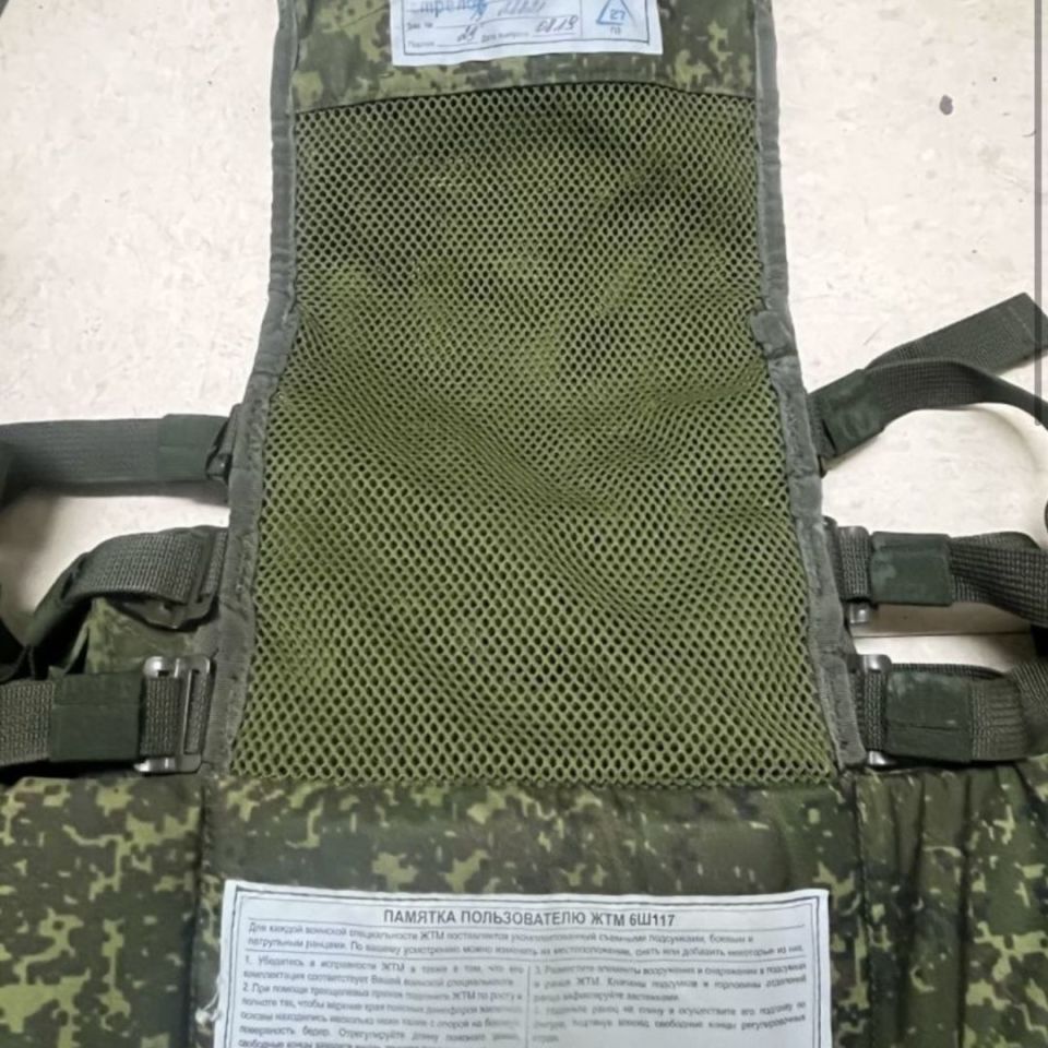 Image 2 - Russian 6SH117 combat rig