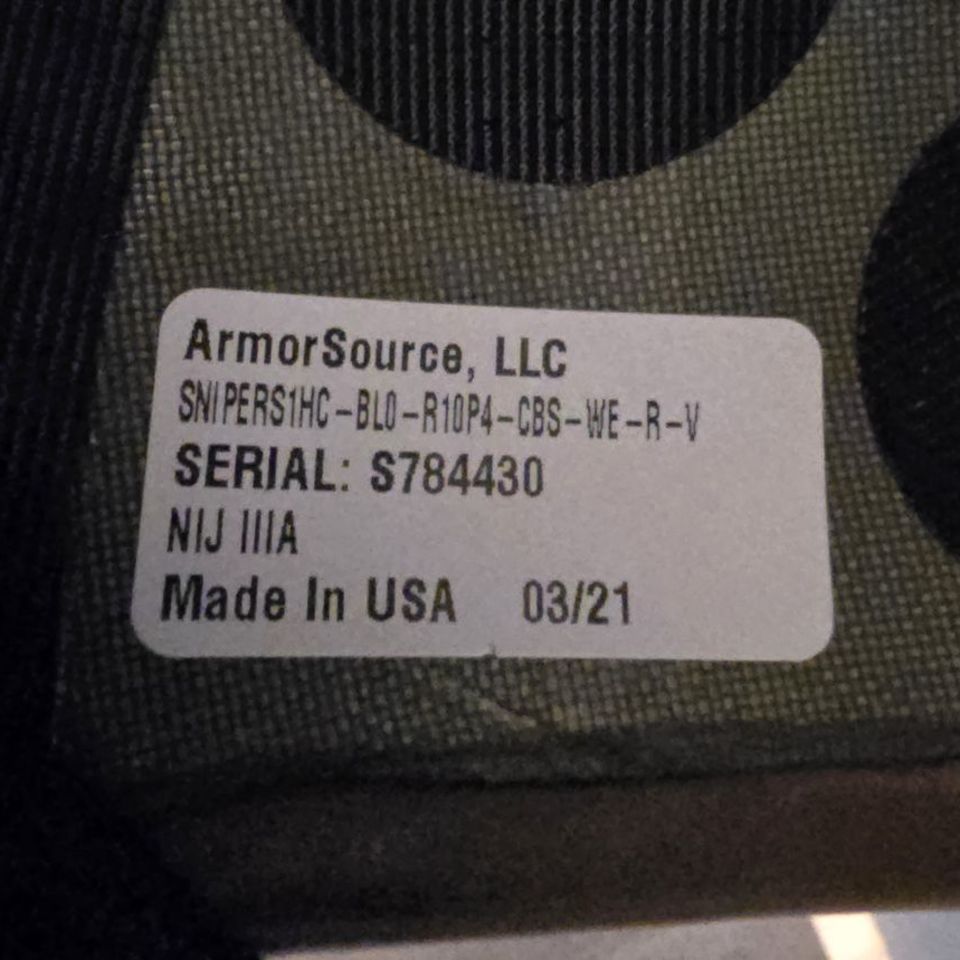 Image 5 - Armor Source Sniper Cut Helmet