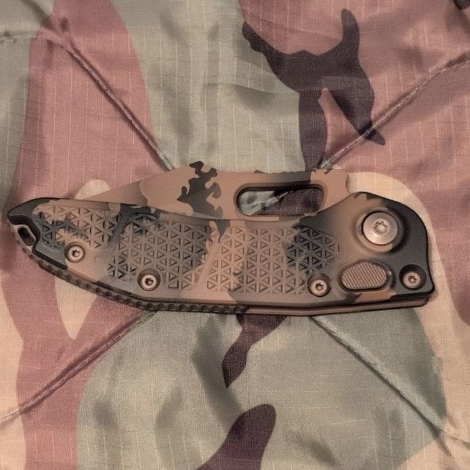 Image 3 - Microtech Stitch Coyote Auto