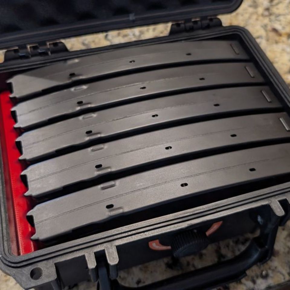 Image 1 - Compact, Heavy-Duty Case for HK MP5 Magazines