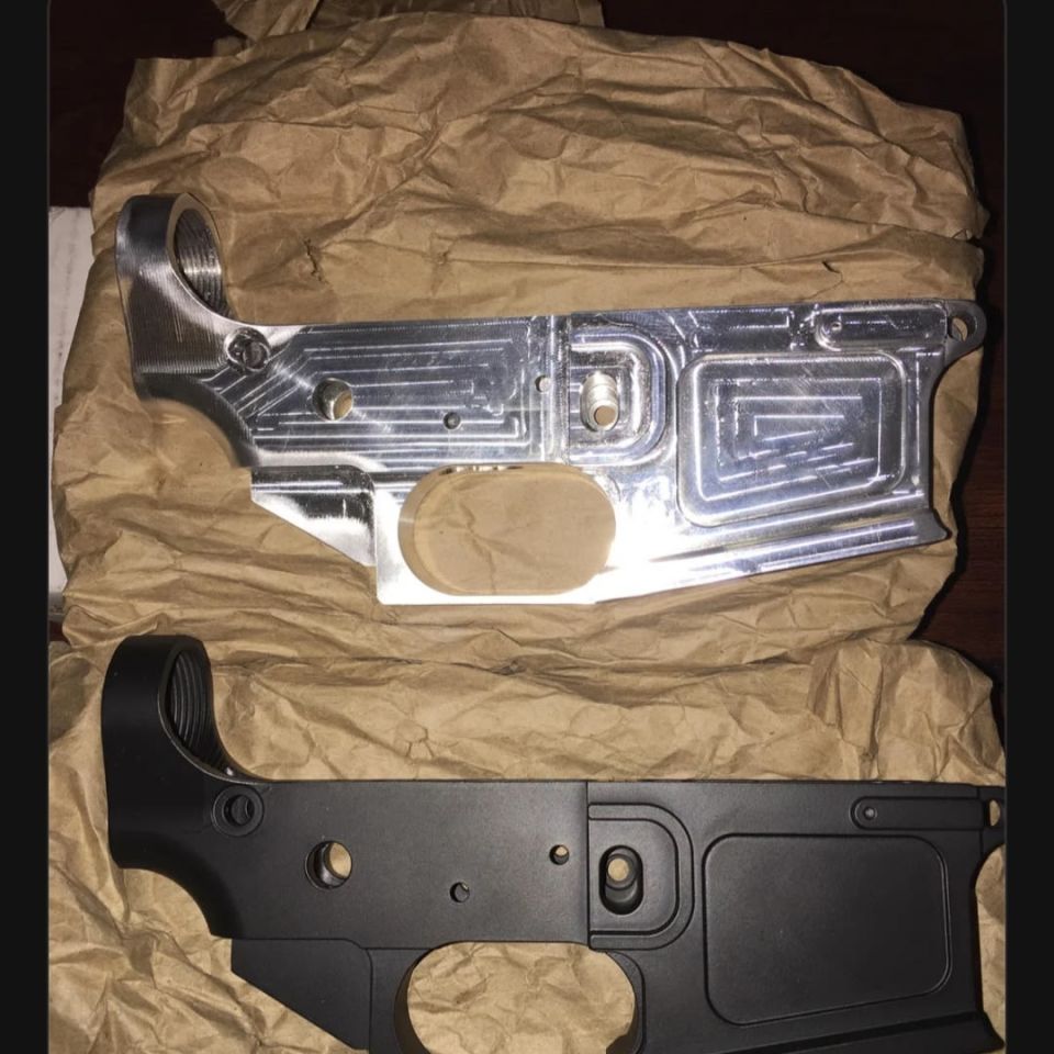 Image 2 - Two (x2) Billet 80% Lowers 