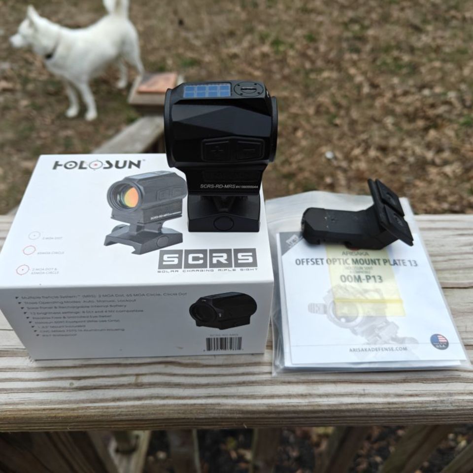 Image 1 - Holosun SCRS w/ Arisaka Offset