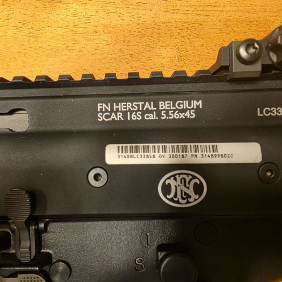 Image 3 - SCAR 16S Belgium Stamped RCH