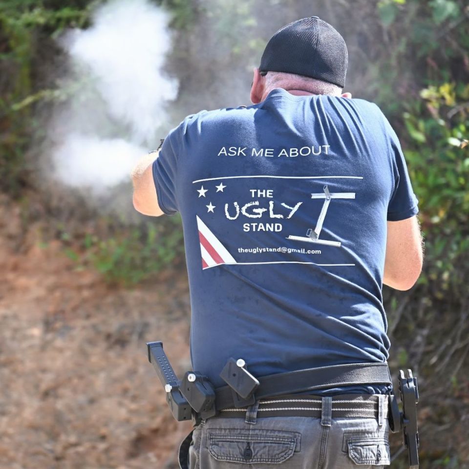 Image 1 - Folding target stands