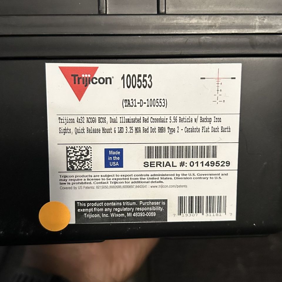 Image 4 - Trijicon ACOG TA31D 