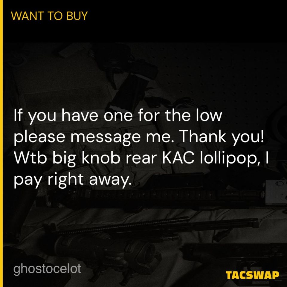 Image 1 - Wtb KAC lollipop big knob