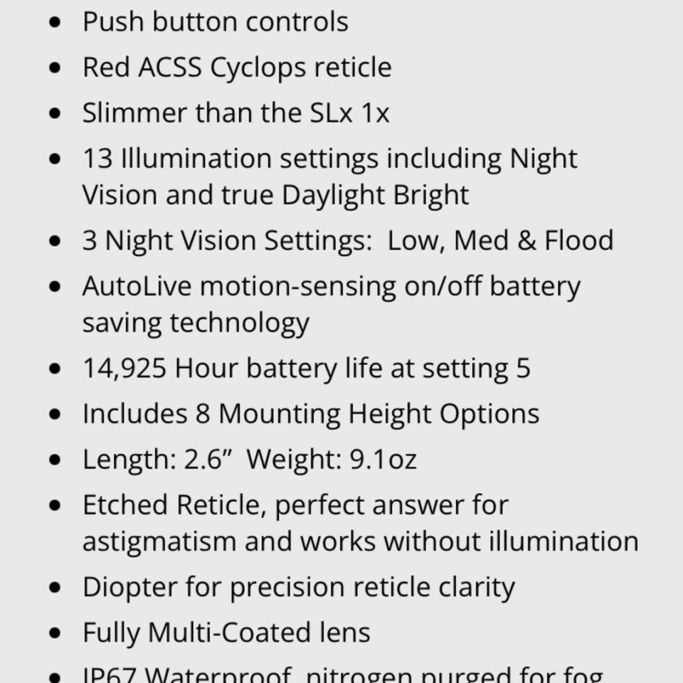Image 5 - Primary Arms GLX 1x microprism