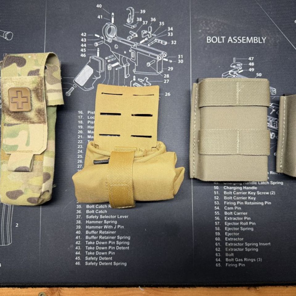 Image 1 - Dump, TQ, and Magazine Pouches