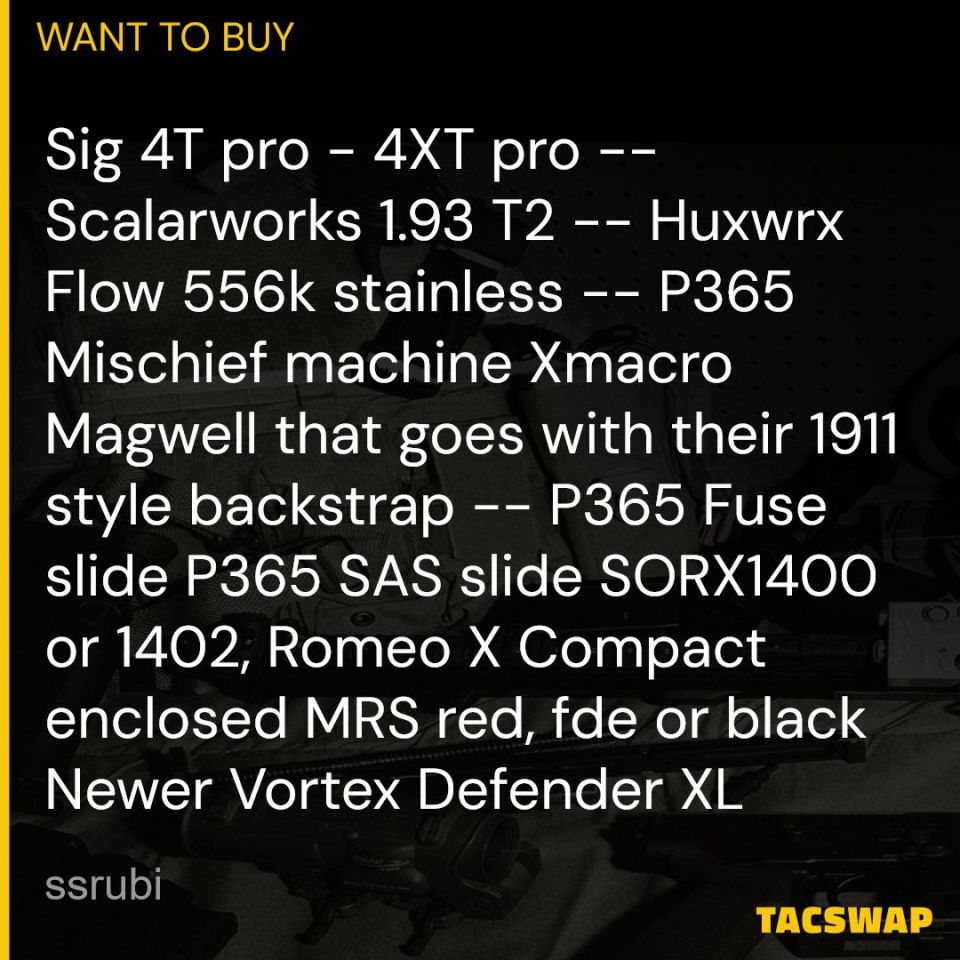 Image 1 - Updated Trades for my stuff