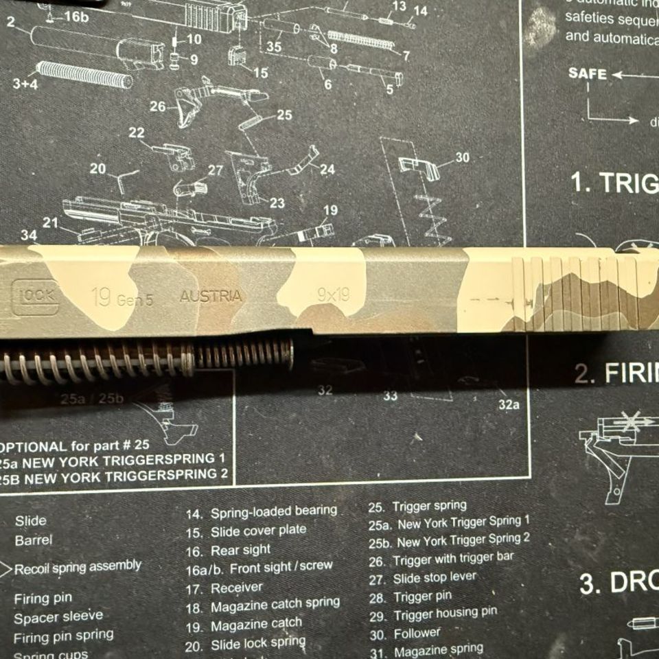 Image 1 - Glock 19 complete slide