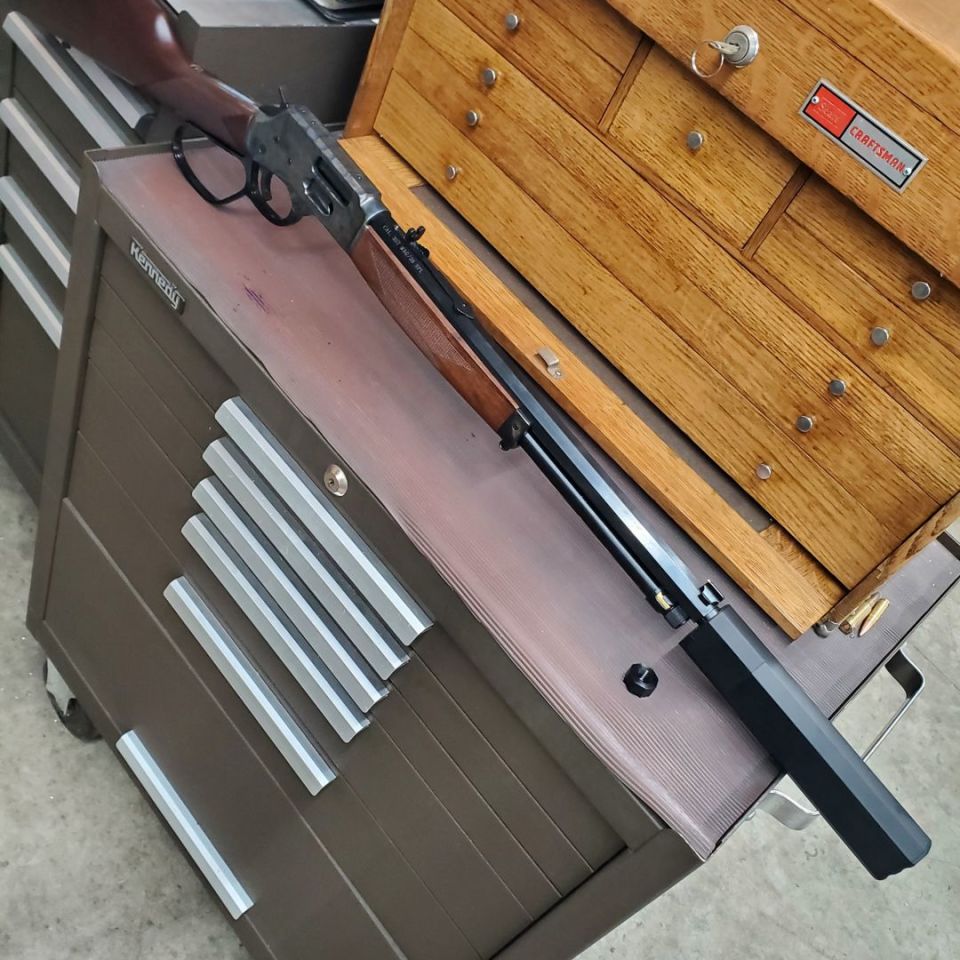 Image 4 - Lever Action Barrel Threading