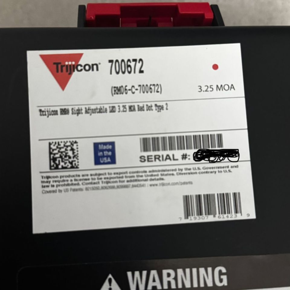 Image 3 - RMR Type 2 3.25 MOA NIB