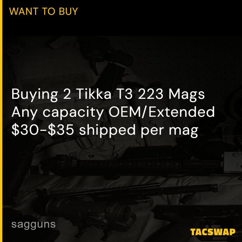 Image 1 - WTB Tikka T3 223 Magazine(s)