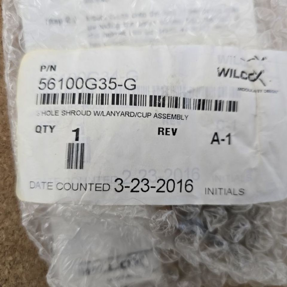 Image 2 - Wilcox 3 hole shroud w lanyard