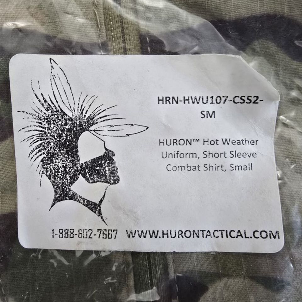 Image 3 - Short Sleeve Combat Shirts Sm